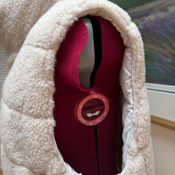 NWOT 'Save the Duck' Reversible Sleeveless White Puffer Vest 'L' - Picture 6 of 13